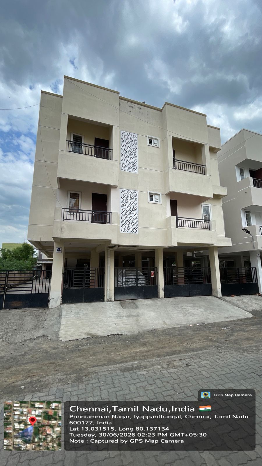 - 2BHK Residential flat @ IYYAPPANTHANGAL      (Kolathuvancheri)